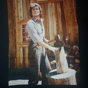 New Michael Landon t-shirt little house